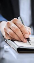 A medical distributor signing distribution contract. A medical distributor signing distribution contract.