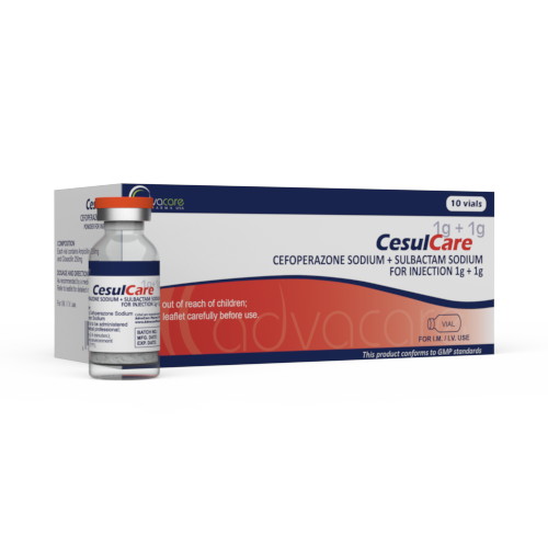 Cefoperazone + Sulbactam for Injection (1 box and 1 vial)
