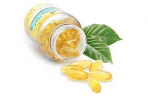 AdvaLife Omega-3 supplement capsules manufactured by AdvaCare Pharma.
