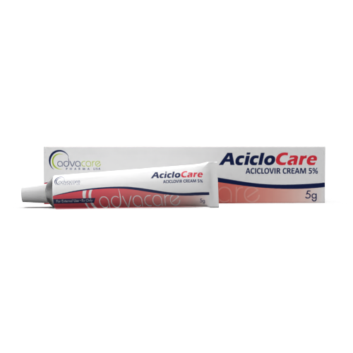 Aciclovir (Acyclovir) Cream (1 box and 1 tube)