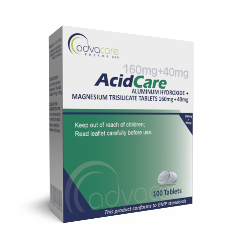 Aluminum Hydroxide + Magnesium Trisilicate Tablets (box of 100 tablets)