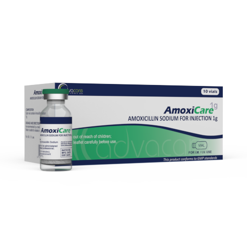 Amoxicillin for Injection (1 box and 1 vial)