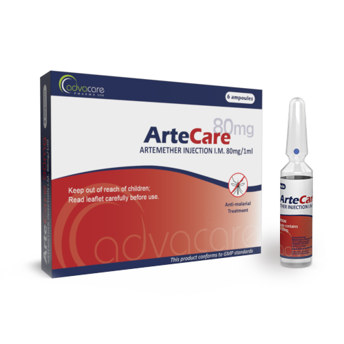 Injection d'Arteméther (boîte de 6 ampoules)