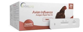 A box of Avian Influenza test kits A box of Avian Influenza test kits