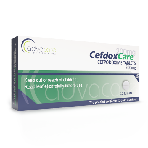 Cefpodoxime Tablets (box of 10 tablets)