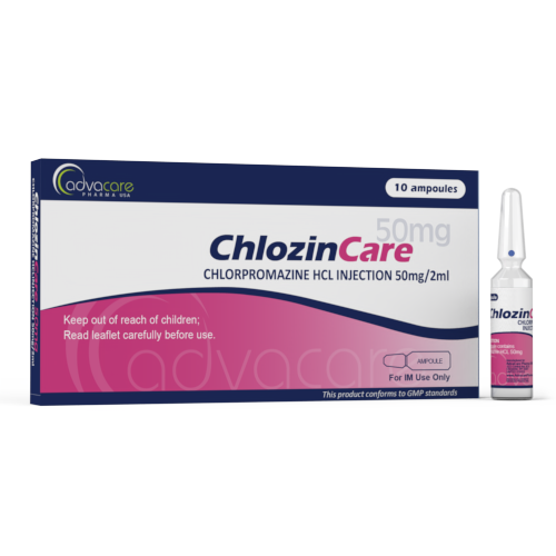 Chlorpromazine HCl Injection (1 box and 1 ampoule)