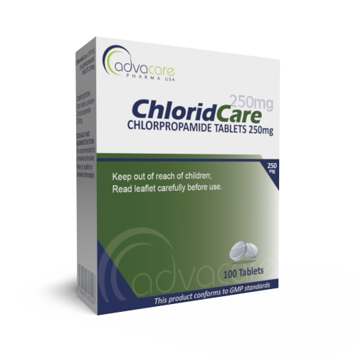 Chlorpropamide Tablets (box of 100 tablets)