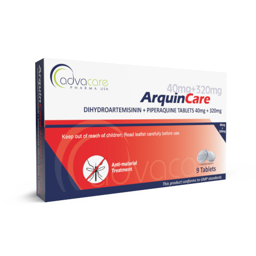 Dihydroartemisinin + Piperaquine Tablets (box of 9 tablets)