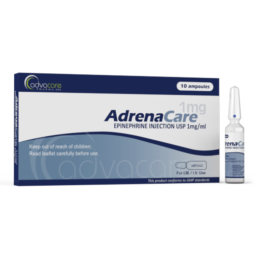 Epinephrine (Adrenaline) Injection (1 box and 1 ampoule)