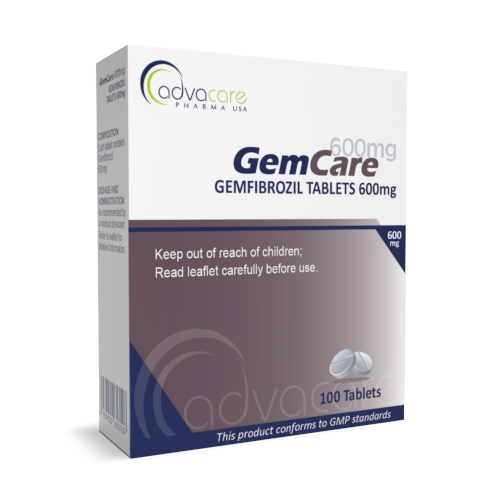 Gemfibrozil Tablets (box of 100 tablets)