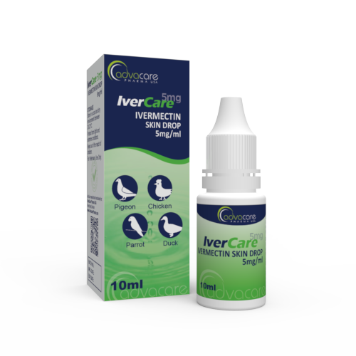 Gouttes Cutanées d'Ivermectine (1 boîte et 1 bouteille)