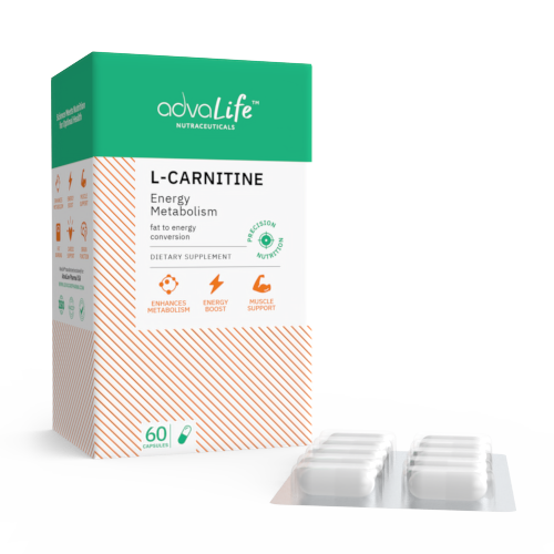 L-Carnitine Capsules (1 box and 1 blister) L-Carnitine Capsules (1 box and 1 blister)