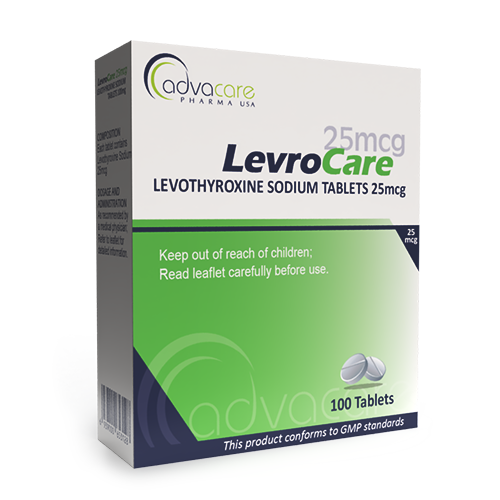 Levothyroxine Tablets (box of 100 tablets)