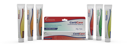 Topical medication in the form of medical creams and ointments or gels.