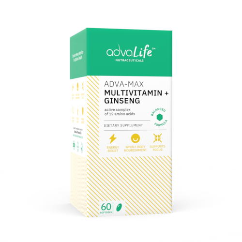 Multivitamin + Ginseng Capsules (box of bottle) Multivitamin + Ginseng Capsules (box of bottle)