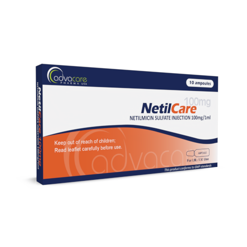 Netilmicin Sulfate Injection (box of 10 ampoules) Netilmicin Sulfate Injection (box of 10 ampoules)