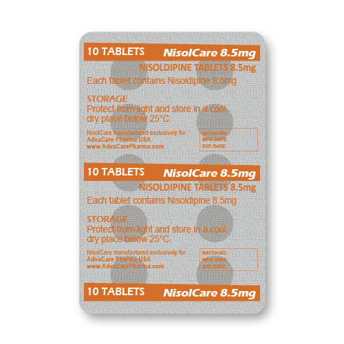 Nisoldipine Tablets (blister of 10 tablets) Nisoldipine Tablets (blister of 10 tablets)