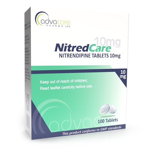 Nitrendipine Tablets (box of 100 tablets)