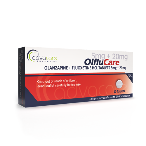 Olanzapine + Fluoxetine HCl Tablets (box of 10 tablets)