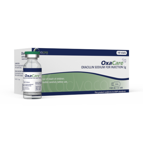 Oxacillin Sodium for Injection (1 box and 1 vial)