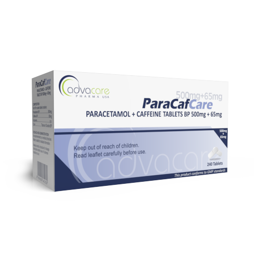 Paracetamol + Caffeine Tablets (box of 240 tablets)