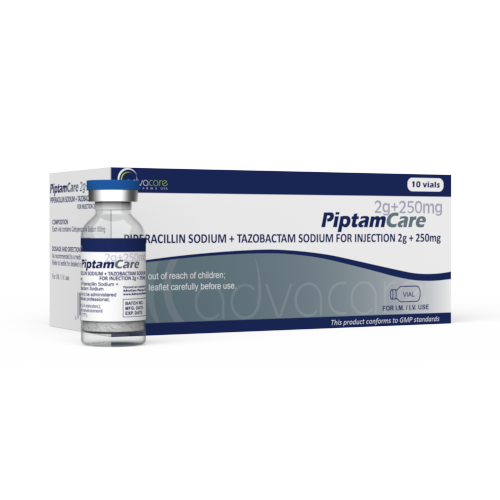 Piperacillin Sodium + Tazobactam Sodium for Injection (1 box and 1 vial)