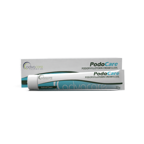 Podophyllotoxin Cream (1 box and 1 tube)