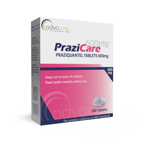 Praziquantel Tablets (box of 100 tablets)