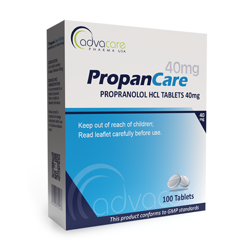 Propranolol HCl Tablets (box of 100 tablets)