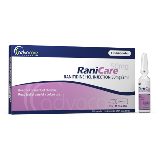 Ranitidine HCl Injection (1 box and 1 ampoule)