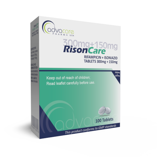 Rifampicin + Isoniazid Tablets (box of 100 tablets)