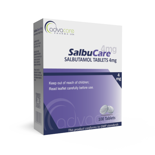 Salbutamol Tablets (box of 100 tablets)