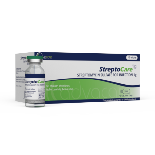 Streptomycin for Injection (1 box and 1 vial)