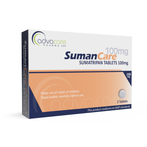 Sumatriptan Tablets (box of 2 tablets)