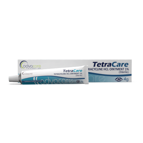 Tetracycline HCl Eye Ointment (1 box and 1 tube)