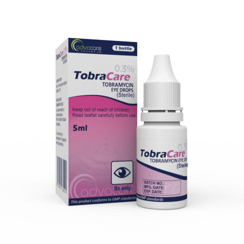 Tobramycin Eye Drops (1 box and 1 bottle)
