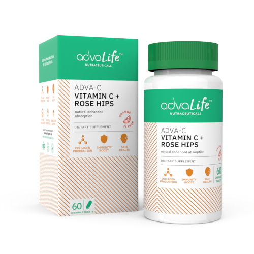 Vitamin C + Rose Hips Tablets (1 box and 1 bottle)
