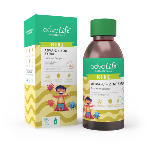 Vitamin C + Zinc Syrup (1 box and 1 bottle) Vitamin C + Zinc Syrup (1 box and 1 bottle)