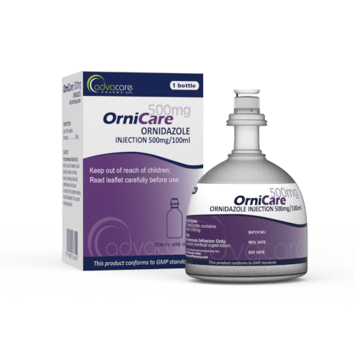 Ornidazole Injection (1 box and 1 bottle)