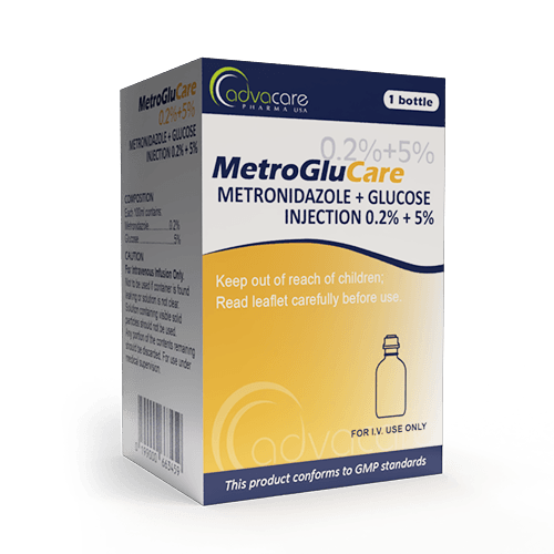 Injection de Métronidazole + Glucose (boîte de 1 flacon)