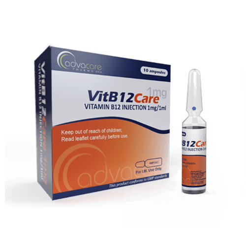 Inyección de Vitamina B12 (1 caja y 1 ampolla)