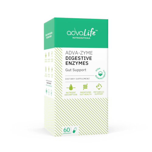 Capsules d'Enzymes Digestives (boîte de bouteilles)