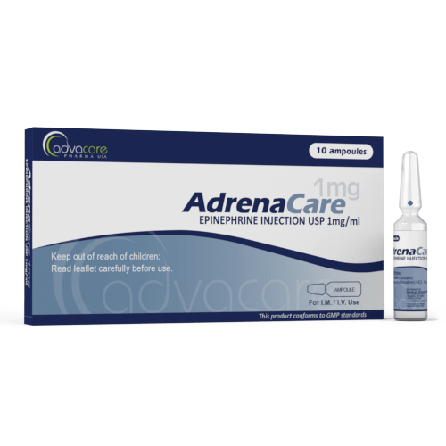 Epinephrine (Adrenaline) Injection (1 box and 1 ampoule)