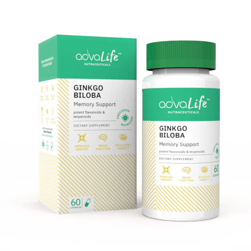 Ginkgo Biloba Capsules (1 box and 1 bottle)