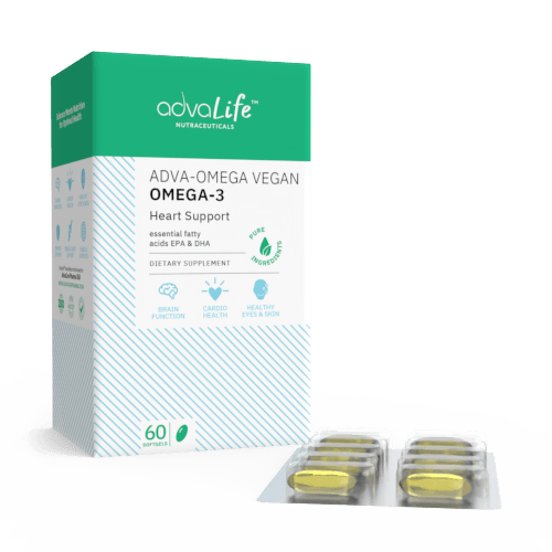 Omega-3 VEGAN Capsules (1 boîte et 1 blister)