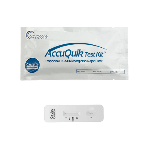 Troponin CK-MB Myoglobin Test Kits (poche du kit 1)