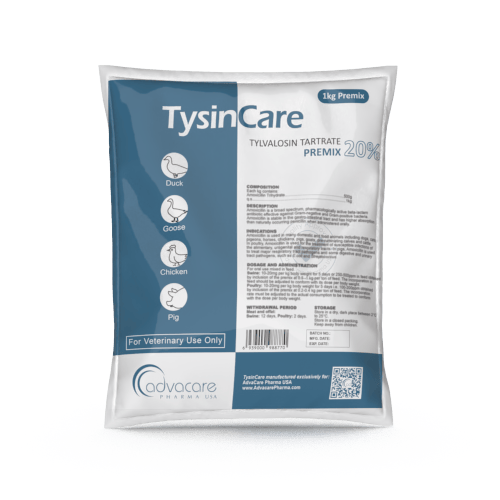 Tylvalosin Tartrate Premix (1 bag)
