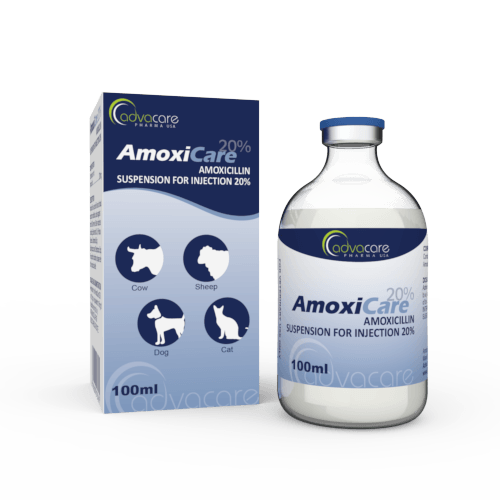 Suspension Injectable d'Amoxicilline (1 boîte et 1 flacon)