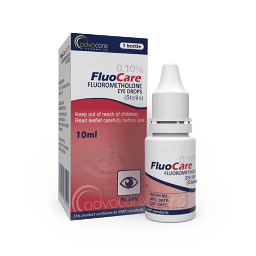 Fluorometholone Eye Drops (1 box and 1 bottle)