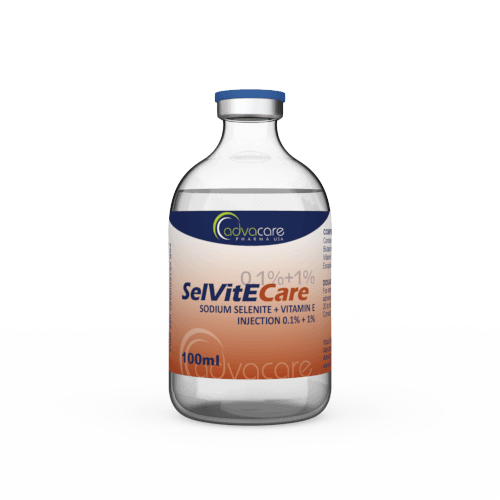 Injection de Sélénite Sodique + Vitamine E (1 flacon)